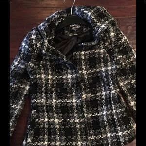 Black and white jacket